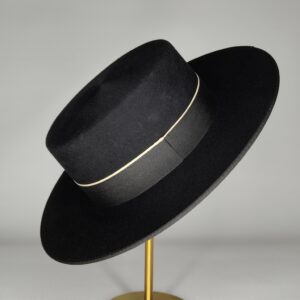 Sombrero Cañero Lana Negro