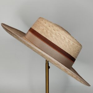 Sombrero campero natural lateral
