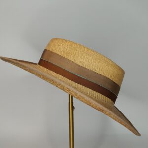 Sombrero campero palma imperial detalle azul